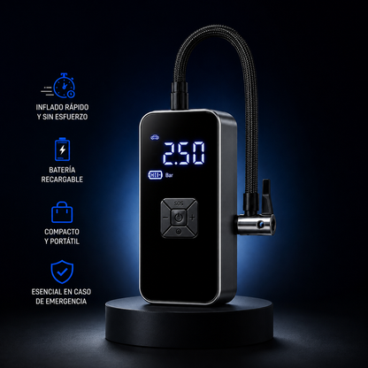 TorqueDrive Air Pro Compresor Portátil Inteligente